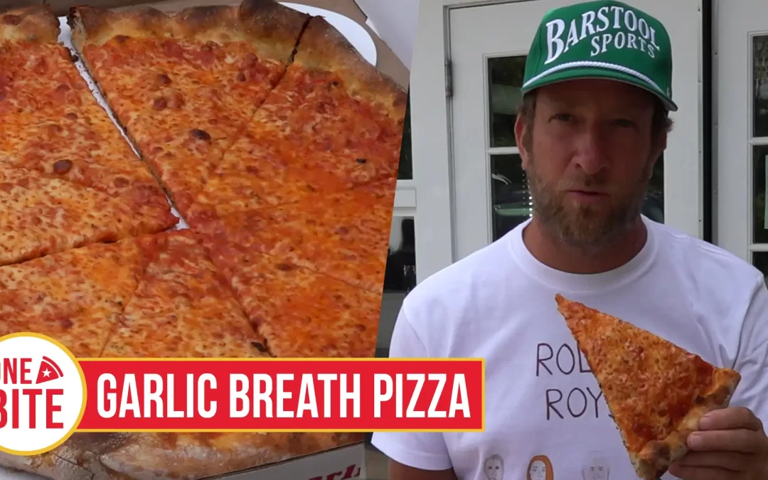 Barstool Sports’ Dave Portnoy Reviews Garlic Breath Pizza in North Andover